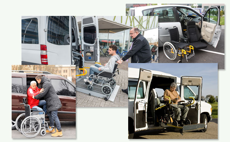 Cars rental for disabled persons